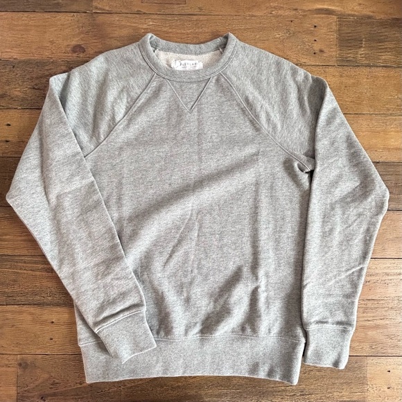 EVERLANE The Classic French Terry Crew in Gray Closet Staple Oversized Sz XXS - Picture 5 of 12
